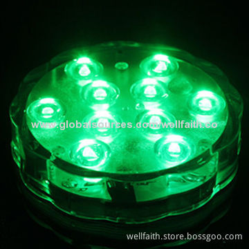 China Direct Sale Super Bright LED Submersible Light, Various Colors Available